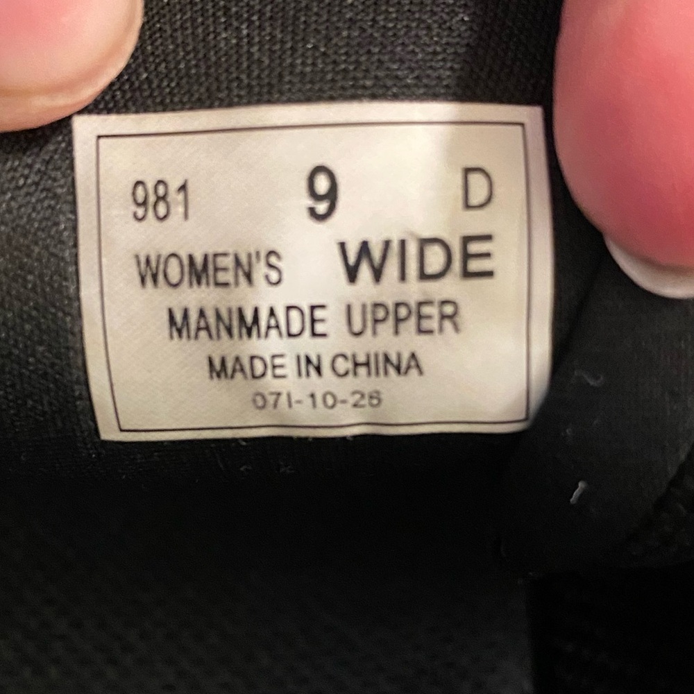 Orthofeet Coral 981 Women’s Lace-Up Sneakers Black Size 9D (Wide) #071-10-26 - Picture 10 of 10